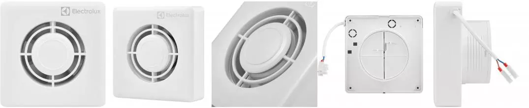 Вытяжной вентилятор «Electrolux» Slim EAFS-100 белый Вытяжной вентилятор «Electrolux» Slim EAFS-100 белый