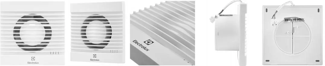 Вытяжной вентилятор «Electrolux» Basic EAFB-120TH с таймером с гигростатом белый