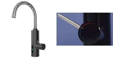 Электрический проточный водонагреватель «Electrolux» Taptronic Black с краном Электрический проточный водонагреватель «Electrolux» Taptronic Black с краном