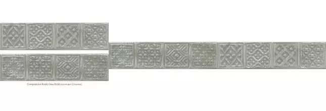 Настенный декор «Cifre Ceramica (Испания)» Composicion Rodia 30x15 78795266 Grey