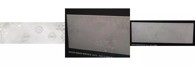 Настенный декор «Ibero» Dec Debod B 75x25 78798305 White Настенный декор «Ibero» Dec Debod B 75x25 78798305 White