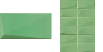 Настенная плитка «Mainzu» Diamond (mix 7) 20x10 PT02588 Emerald 