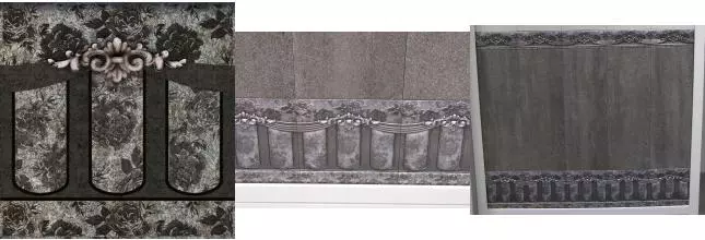Настенный бордюр «Rocersa» Zocalo Silver 20x20 78794736 Настенный бордюр «Rocersa» Zocalo Silver 20x20 78794736