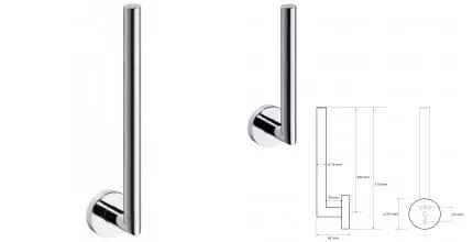 Держатель для туалетной бумаги «Bemeta» Omega 104112142 на стену хром