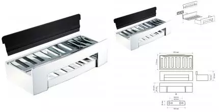 Мыльница «Bemeta» Cytro 102208292 на стену хром