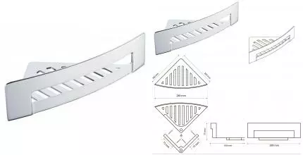 Мыльница «Bemeta» Cytro 102208282 на стену хром