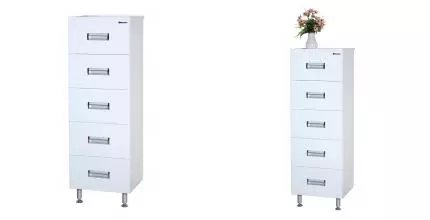 Комод «Bellezza» Сиена 40 белый Комод «Bellezza» Сиена 40 белый