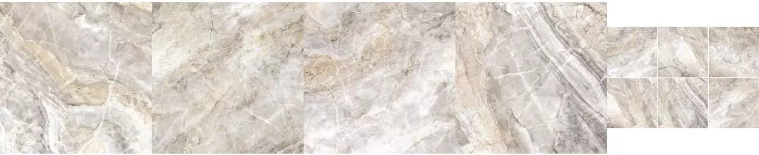 Напольная плитка «Kerranova» Canyon Lapp. 60x60 K-905/LR серый