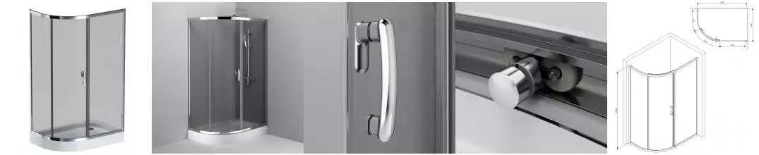 Душевой угол-ограждение «Am.Pm» Like W83G-302U120CG 120/80 тонированный/хром без поддона универсальный Душевой угол-ограждение «Am.Pm» Like W83G-302U120CG 120/80 тонированный/хром без поддона универсальный