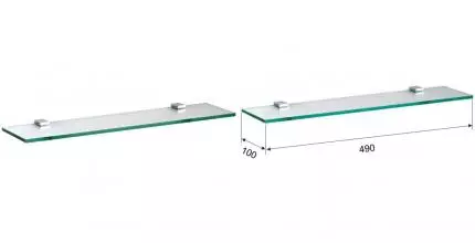 Полка в ванну «Remer» SQ SQ20CR на стену хром Полка в ванну «Remer» SQ SQ20CR на стену хром