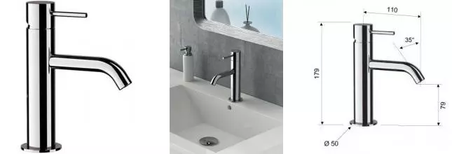 Смеситель для раковины «Remer» X-Style X11 хром Смеситель для раковины «Remer» X-Style X11 хром