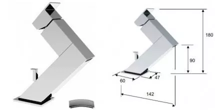 Смеситель для раковины «Remer» Flash Z10 с донным клапаном хром Смеситель для раковины «Remer» Flash Z10 с донным клапаном хром