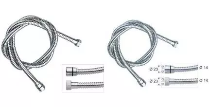 Душевой шланг «Remer» 333CN150 150 см хром Душевой шланг «Remer» 333CN150 150 см хром