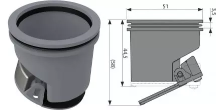 «AlcaPlast» P144 Гидрозатвор P144 «AlcaPlast» P144 Гидрозатвор P144