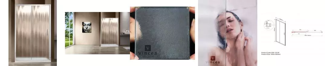 Душевая дверь «Vincea» Garda VDS-1G150CH 150/190 шиншилла без поддона универсальная