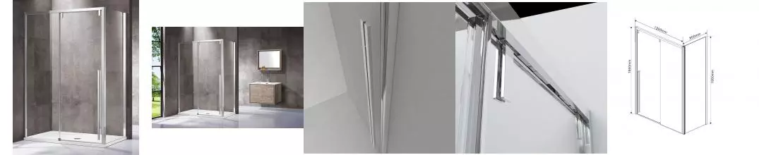 Душевой угол-ограждение «Vincea» Lugano VSR-1L8013CL-1 130/80 прозрачный прямоугольный без поддона универсальный Душевой угол-ограждение «Vincea» Lugano VSR-1L8013CL-1 130/80 прозрачный прямоугольный без поддона универсальный