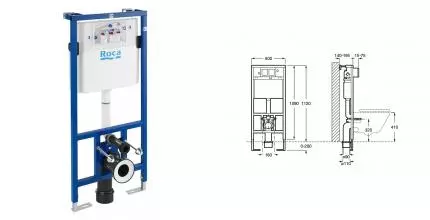 Инсталляция для унитаза «Roca» In-Wal 890090020