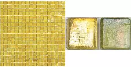 Напольная мозаика «Alma» Art 29,5x29,5 NN47 желтый, зеленый