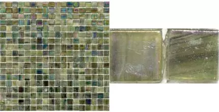 Напольная мозаика «Alma» Art 29,5x29,5 NN57 зеленый, серый