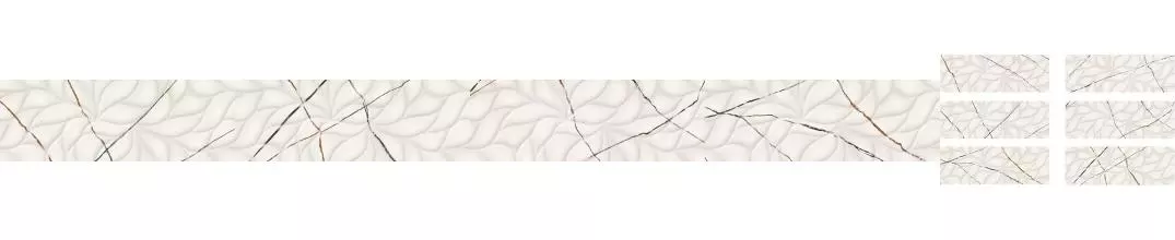 Настенная плитка «Eletto Ceramica» Bianco Covelano Glossy 70x24,2 stuttura 508151101 белый