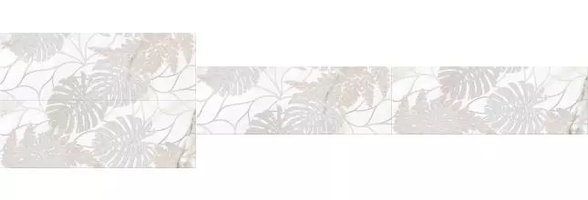 Настенное панно «Eletto Ceramica» Calacatta Fern Glossy (комплект из 2 шт.) 70x48,4 586482001 light