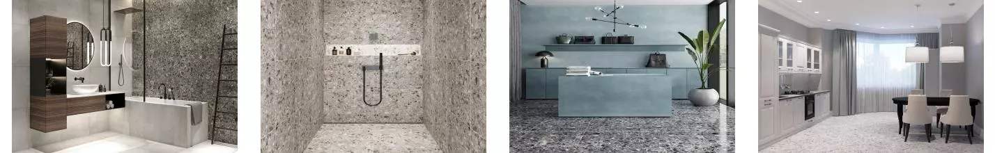 Коллекция плитки «Kerranova» Terrazzo Коллекция плитки «Kerranova» Terrazzo