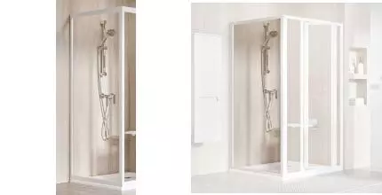 Душевая перегородка «Ravak» Supernova PSS 90/195 Transparent/белая универсальная Душевая перегородка «Ravak» Supernova PSS 90/195 Transparent/белая универсальная