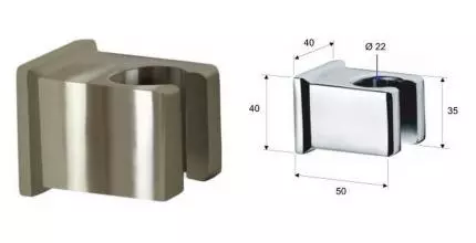 Держатель для душа «Remer» 339SOSNPO полированный никель Держатель для душа «Remer» 339SOSNPO полированный никель