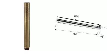 Ручная лейка «Remer» 317MMVOX бронза Ручная лейка «Remer» 317MMVOX бронза