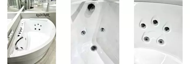 Гидромассажная система для ванны «Radomir» Баланс chrome