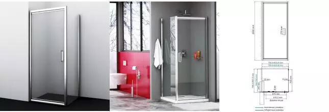 Душевой угол-ограждение «WasserKRAFT» Salm 27I02 80/80 прозрачный/хром без поддона универсальный Душевой угол-ограждение «WasserKRAFT» Salm 27I02 80/80 прозрачный/хром без поддона универсальный