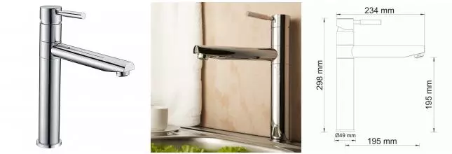 Смеситель для кухонной мойки «WasserKRAFT» Main 4107 хром Смеситель для кухонной мойки «WasserKRAFT» Main 4107 хром