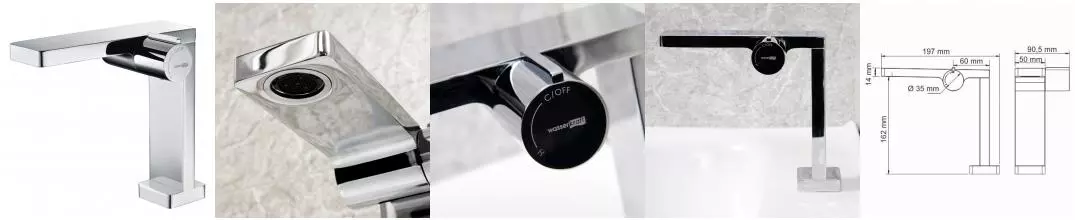 Смеситель для раковины «WasserKRAFT» Leine 1510 хром Смеситель для раковины «WasserKRAFT» Leine 1510 хром