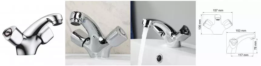 Смеситель для раковины «WasserKRAFT» Amper 2903 хром Смеситель для раковины «WasserKRAFT» Amper 2903 хром