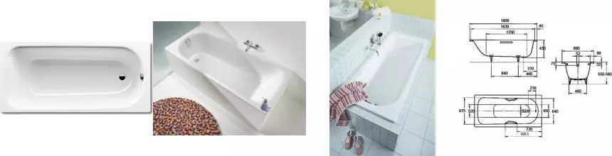 Ванна стальная «Kaldewei» Saniform Plus 375-1 180/80 easy-clean без опор без сифона белая Ванна стальная «Kaldewei» Saniform Plus 375-1 180/80 easy-clean без опор без сифона белая