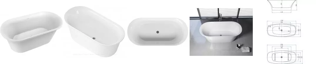 Ванна акриловая «Aquanet» Family Smart 170/78 с ножками с сифоном белая глянцевая Gloss Finish Ванна акриловая «Aquanet» Family Smart 170/78 с ножками с сифоном белая глянцевая Gloss Finish