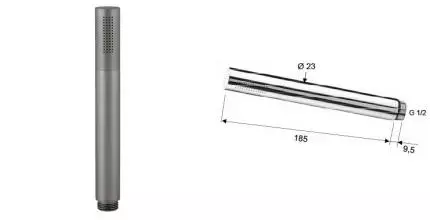 Ручная лейка «Remer» 317MMNPOX брашированный никель Ручная лейка «Remer» 317MMNPOX брашированный никель