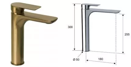 Смеситель для раковины «Remer» Infinity I11LVO бронза