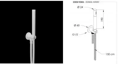 душ компл RR 337M 317MM BO · без серии, Remer, 337M317MMBO душ компл RR 337M 317MM BO · без серии, Remer, 337M317MMBO