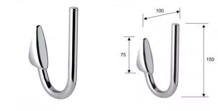 Держатель для туалетной бумаги «Remer» Zip ZP62 на стену хром