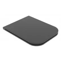 Сиденье для унитаза «GSG» Brio BRCOPRSLTICR003 ультратонкое дюропласт с микролифтом чёрная матовая Сиденье для унитаза «GSG» Brio BRCOPRSLTICR003 ультратонкое дюропласт с микролифтом чёрная матовая