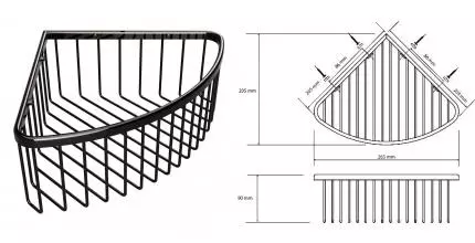 Мыльница «Bemeta» Hematit 159208312 на стену чёрная Мыльница «Bemeta» Hematit 159208312 на стену чёрная