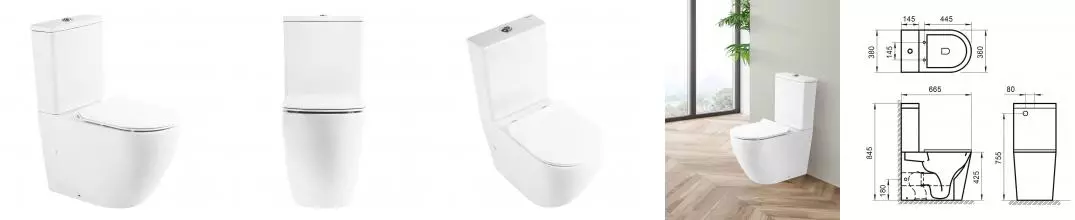 Унитаз компакт безободковый «Belbagno» Sfera-R BB2141CPR белый (BB2111SC) с сиденьем дюропласт с микролифтом Унитаз компакт безободковый «Belbagno» Sfera-R BB2141CPR белый (BB2111SC) с сиденьем дюропласт с микролифтом