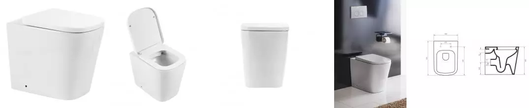 Приставной унитаз безободковый «Belbagno» Albano BB120CBR белый (BB120SC) с сиденьем дюропласт с микролифтом Приставной унитаз безободковый «Belbagno» Albano BB120CBR белый (BB120SC) с сиденьем дюропласт с микролифтом