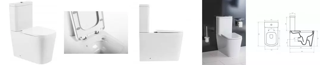 Унитаз компакт безободковый «Belbagno» Albano BB120CPR/BB120T белый (BB120SC) с сиденьем дюропласт с микролифтом Унитаз компакт безободковый «Belbagno» Albano BB120CPR/BB120T белый (BB120SC) с сиденьем дюропласт с микролифтом