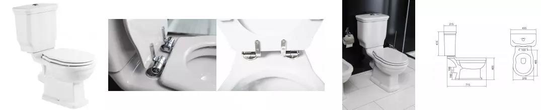 Унитаз компакт «Belbagno» Boheme BB115CPR/BB115T белый (BB115SCM-CRM) с сиденьем с микролифтом