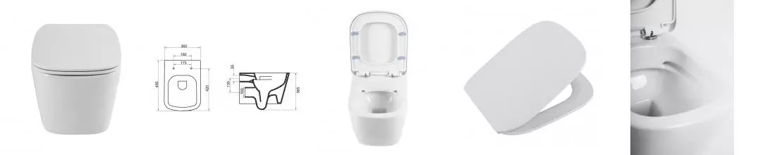 Подвесной унитаз безободковый «Belbagno» Albano BB120CHR белый (BB10150SC) с сиденьем дюропласт с микролифтом Подвесной унитаз безободковый «Belbagno» Albano BB120CHR белый (BB10150SC) с сиденьем дюропласт с микролифтом