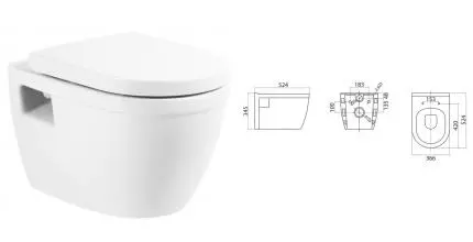Подвесной унитаз безободковый «Belbagno» Loto BB070CHR белый (BB865SC) с сиденьем дюропласт с микролифтом Подвесной унитаз безободковый «Belbagno» Loto BB070CHR белый (BB865SC) с сиденьем дюропласт с микролифтом