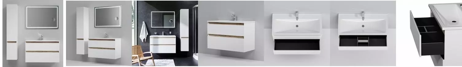 Мебель для ванной подвесная «Am.Pm» X-Joy 100 белая