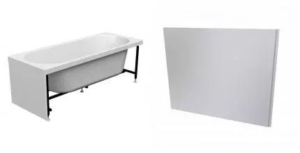 Торцевой экран под ванну «Radomir» Виктория 70 белый левый